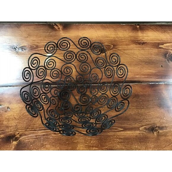 Unbranded Other - Black Metal Round Bowl